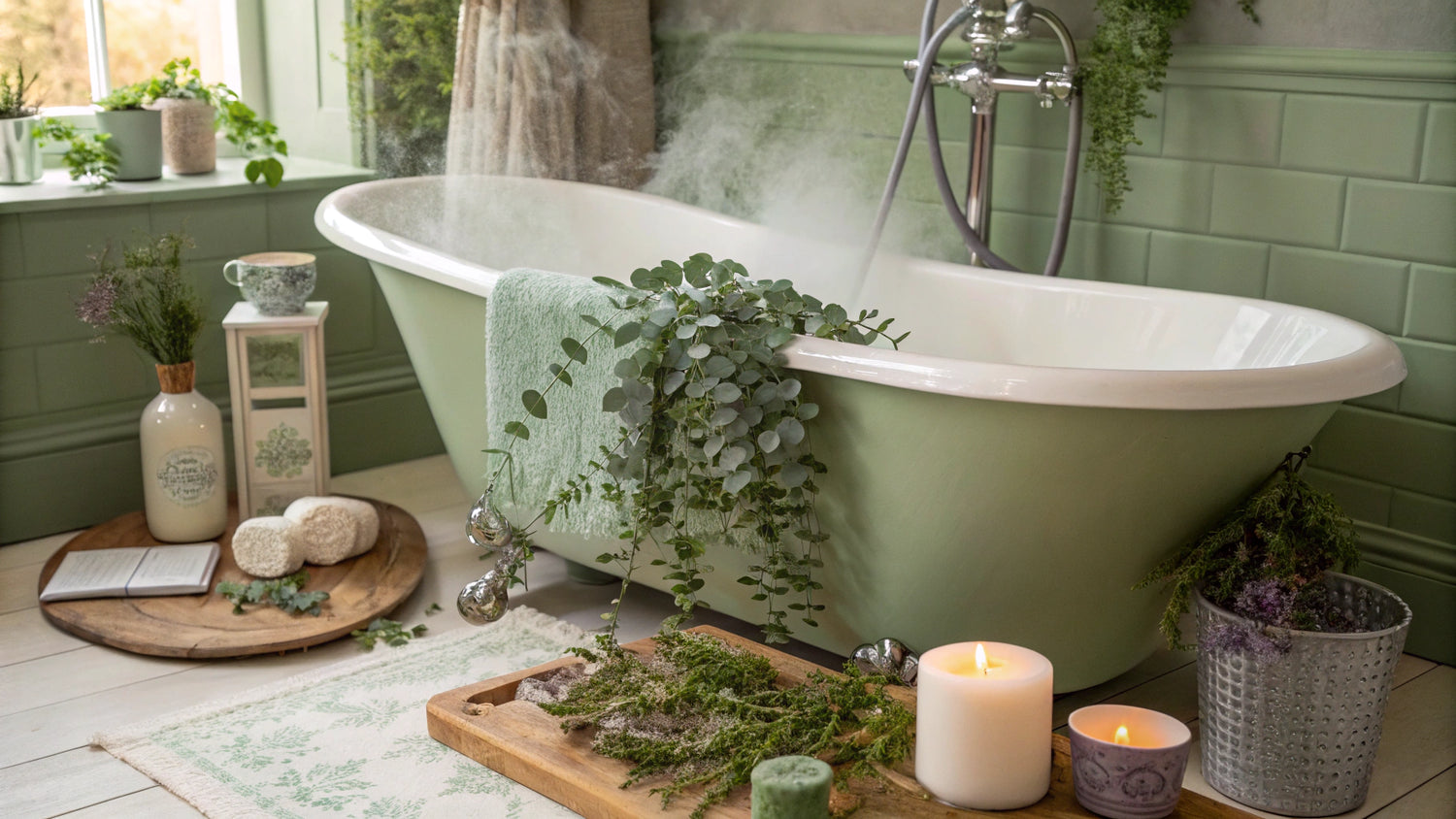 bathe in rare botanicals with Plantful products