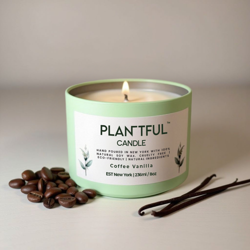 Candle coffee scent